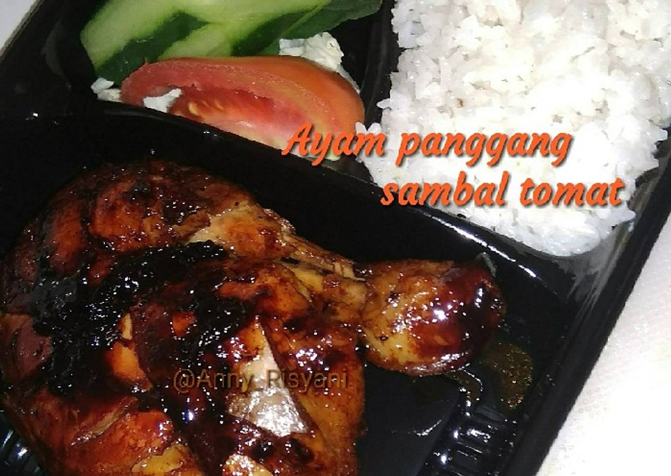Ayam panggang sambal tomat