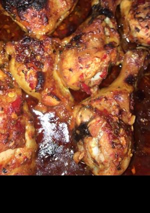 صورة لوصفة دبابيس واوراك الدجاج بطريقتي 🍗