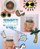 Smoothie chuối táo mix bánh ăn dặm - cải bó xôi - bột quế cho bé ăn dặm