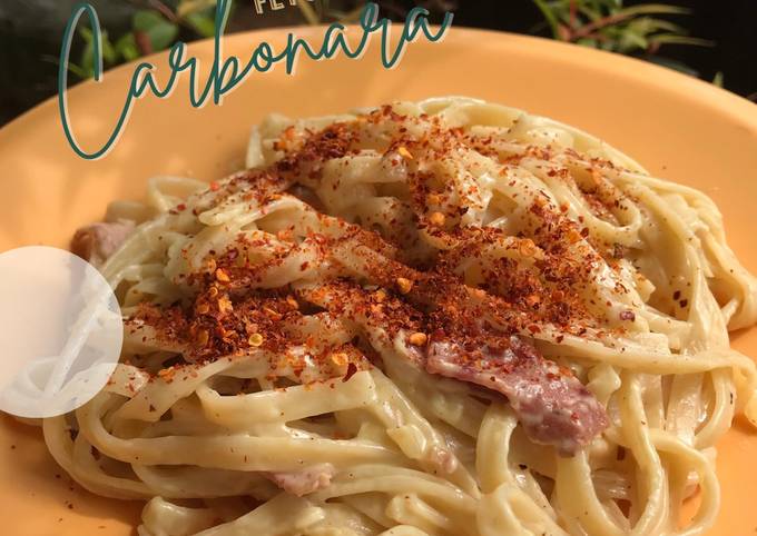 Spaghetti Carbonara Tanpa Krim