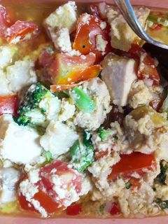 Foto resep Tumis sayuran mix daging untuk diet goldar O dan GM