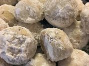A picture of snowball cookies