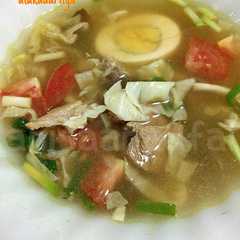 รูปของ soto bening daging sapi alakadarnya