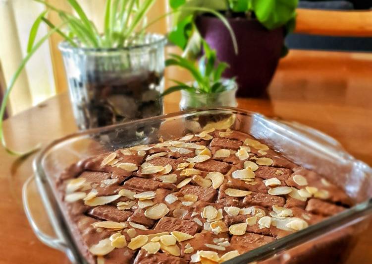 Cara Gampang Menyiapkan Triple Chocolates Almond Brownies, Menggugah Selera