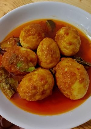 Foto resep Semur telur merah