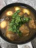 ไข่พะโล้สะโพกไก่