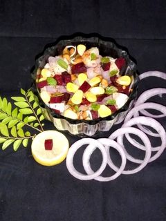 कॉर्न चुकंदर सलाद (corn chukandar salad recipe in Hindi) रेसिपी मुख्य फोटो