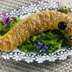 Caterpillar 🐛 Chicken Bread A picture of Caterpillar 🐛 Chicken Bread.