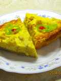Csirkés, karfiolos quiche