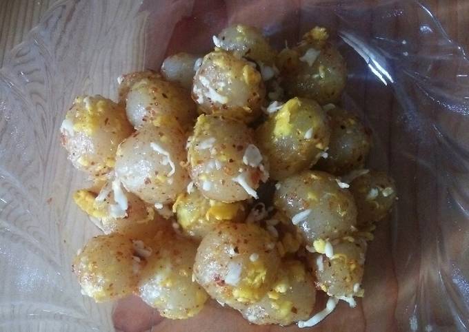 Resep Cilor isi sosis (cilok telor) Anti Gagal