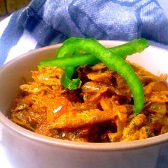 A picture of Omena in Coconut Sauce.