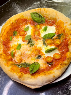 Una foto de Pizza Napolitana Margarita, con masa congelada #ThinkingFoods