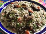 رز باللحم والخضار