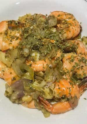 Foto resep Garlic Butter Prawn