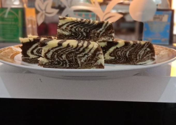 Cake Zebra Kukus