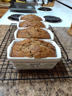 A picture of Banana Nut Bread (or Muffins).