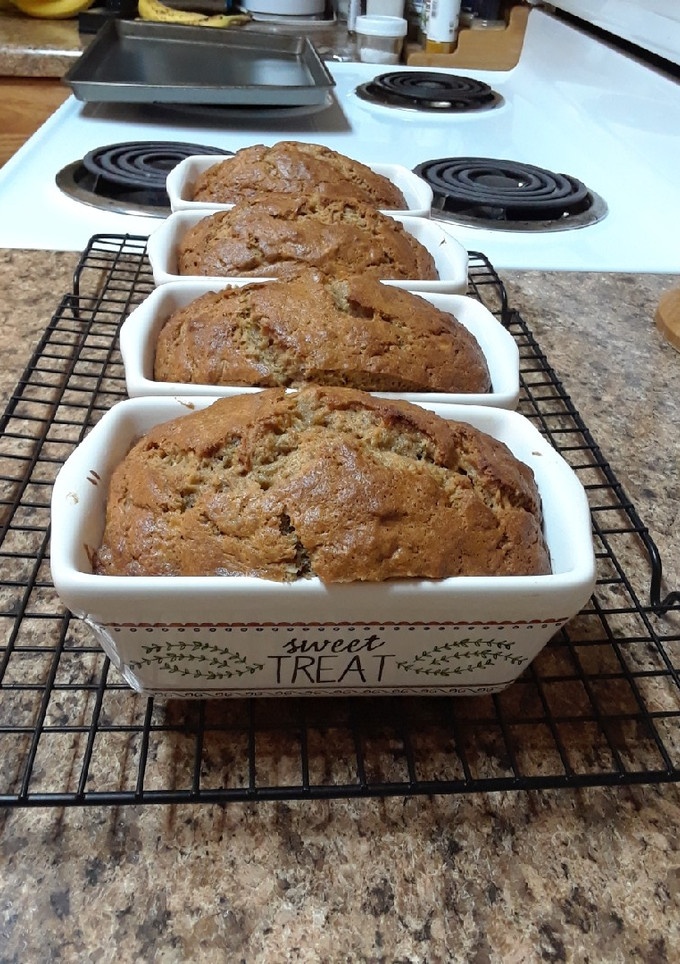 A picture of Banana Nut Bread (or Muffins).