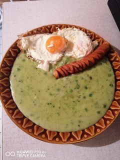 Zöldborsófőzelék recept fotója