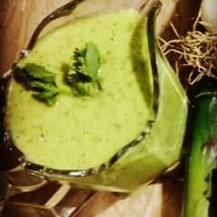 A picture of Gathiya Chutney گاٹھیا چٹنی.