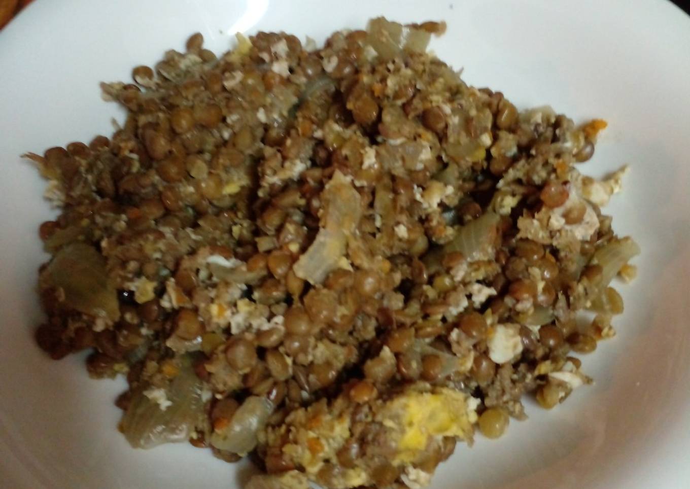 Guiso de lentejas saludable