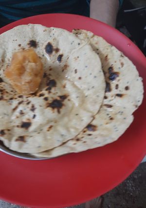 बेसन की रोटी (Besan ki roti recipe in hindi) रेसिपी मुख्य फोटो