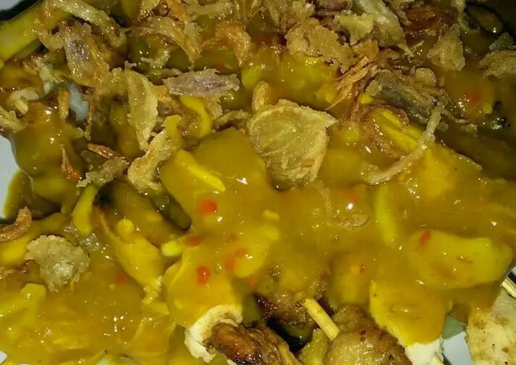 Sate Padang Hati Ceker ayam