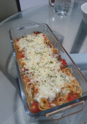 Foto resep 19. Spaghetti Bolognese Panggang
