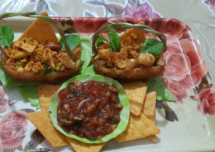 Easiest Way to Make Any-night-of-the-week Mexican Bruschetta Basket