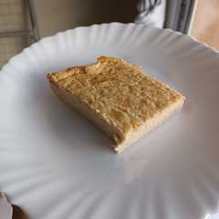 Una foto de Quesada pasiega sin gluten
