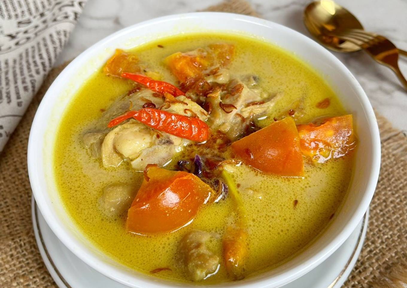 Tongseng Ayam Tanpa Santan