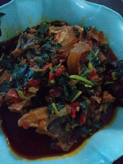 A picture of Spinach soup.