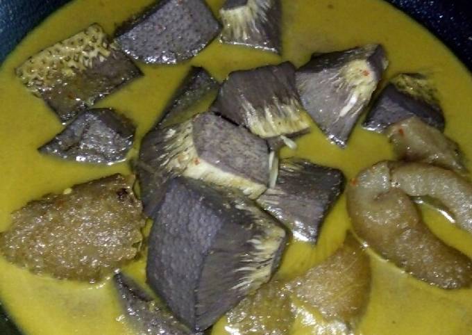 Cara Memasak Gulai Kikil Nangka Muda Anti Gagal