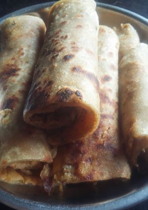 A picture of Aloo Paratha.