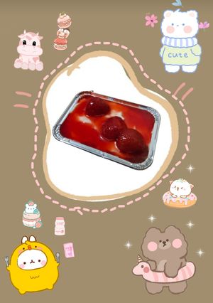 รูปของ Strawberry cheese pie