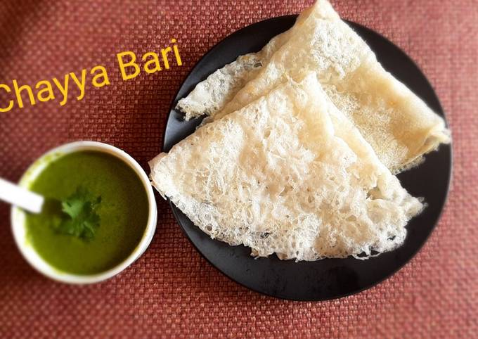 Steps to Prepare Homemade Neer Dosa