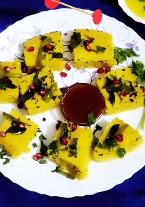 नायलॉन खमण (nylon khaman recipe in Hindi) रेसिपी मुख्य फोटो