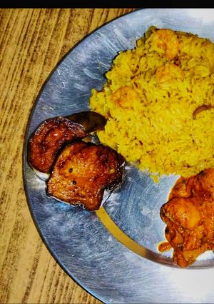 প্রণ পোলাও( prawn pulao recipe in Bengali রেসিপির প্রধান ছবি