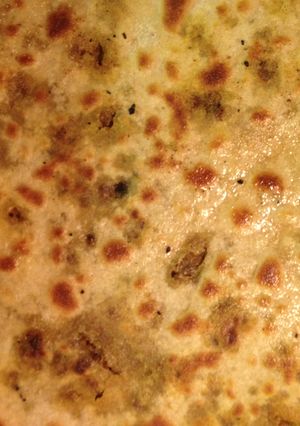 A picture of Keema Paratha.
