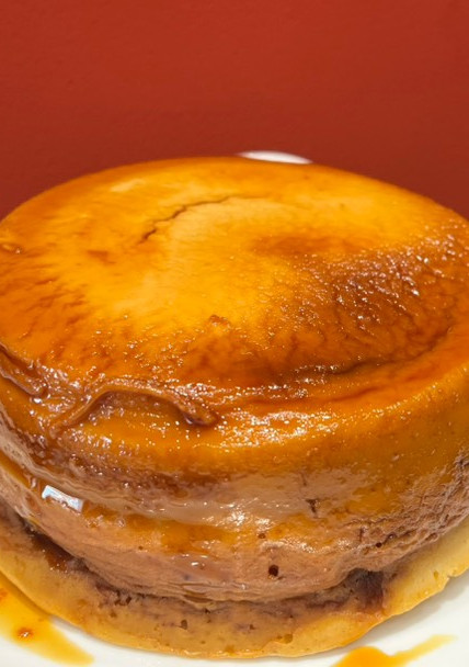 Una foto de Flan 🍮 de Galletas María en Microondas