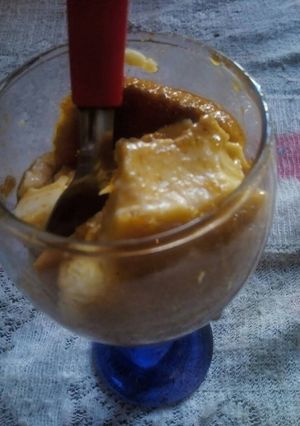 Una foto de Flan casero de vainilla🍮