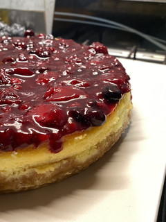 Una foto de Cheesecake de frutos rojos