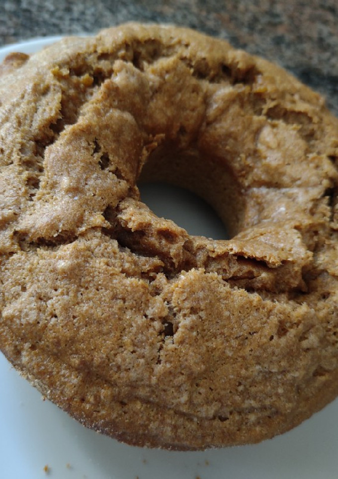 Una foto de Budín integral de banana con nueces