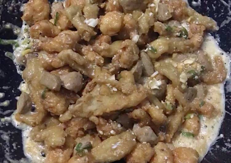 Resep Dori Fillet Salted Egg Anti Gagal