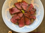 A picture of wasabi steak