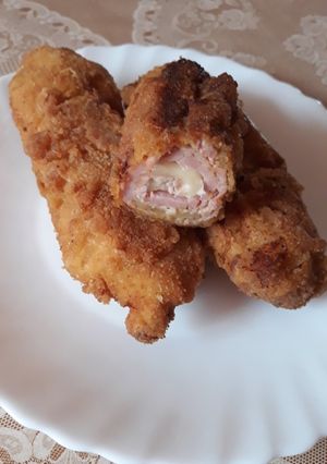 O poză a rețetei Gordon bleu.