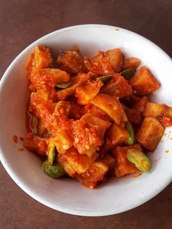 Easy Way Prepare Sambel goreng kentang pete the So Delicious You can take Joss in your mouth