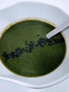 Una foto de Puré de acelgas