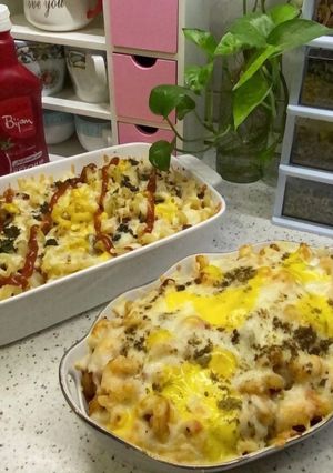 عکسی از دستور گراتن پاستا به دو روش