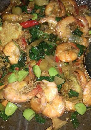 Foto resep Asam manis udang pete