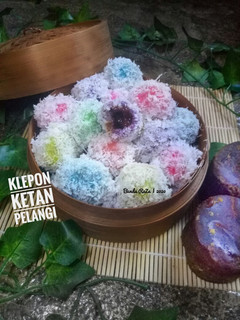 Foto resep Klepon Ketan Pelangi